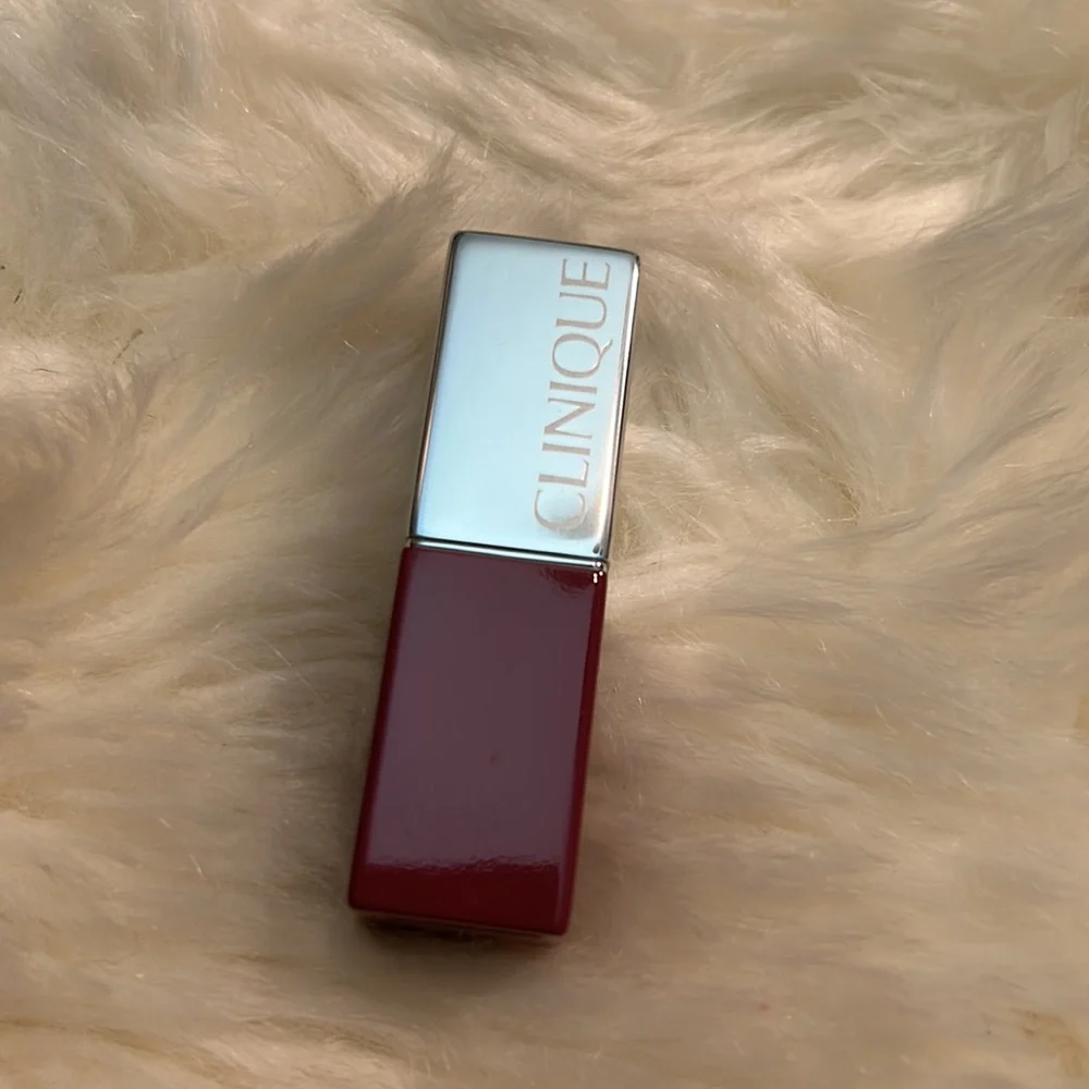Clinique Bold Black Mascara with Lipstick and Bag